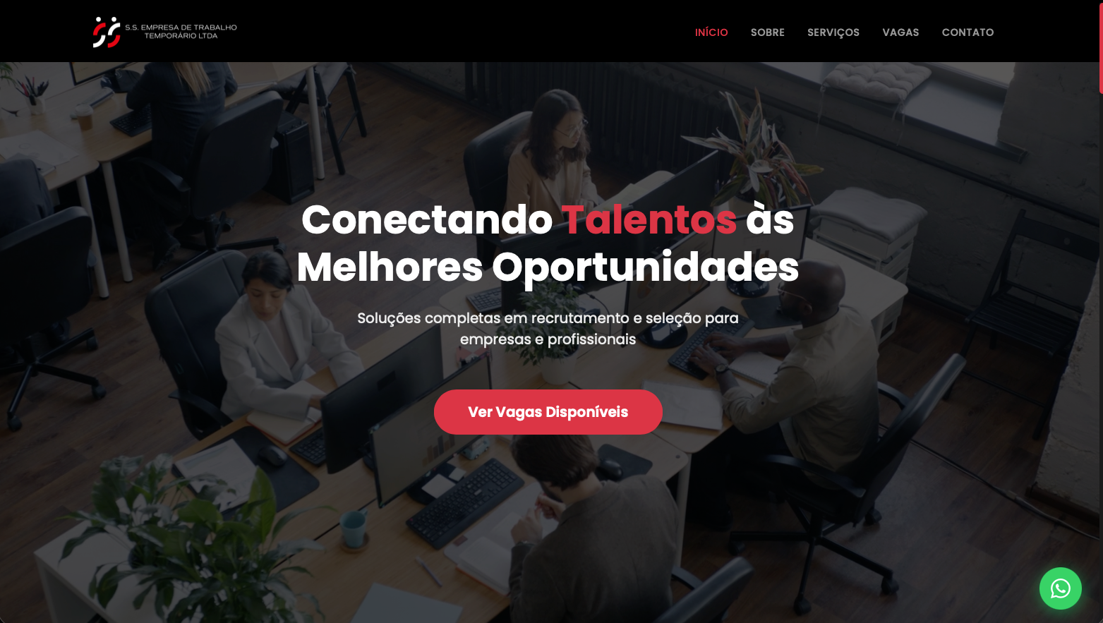 Website SS Temporários